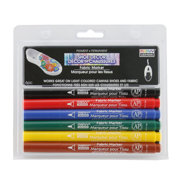 SHOE DECOR FABRIC MARKER PRIMARY SET SHOE DECOR FABRIC MARKER PRIMARY SET