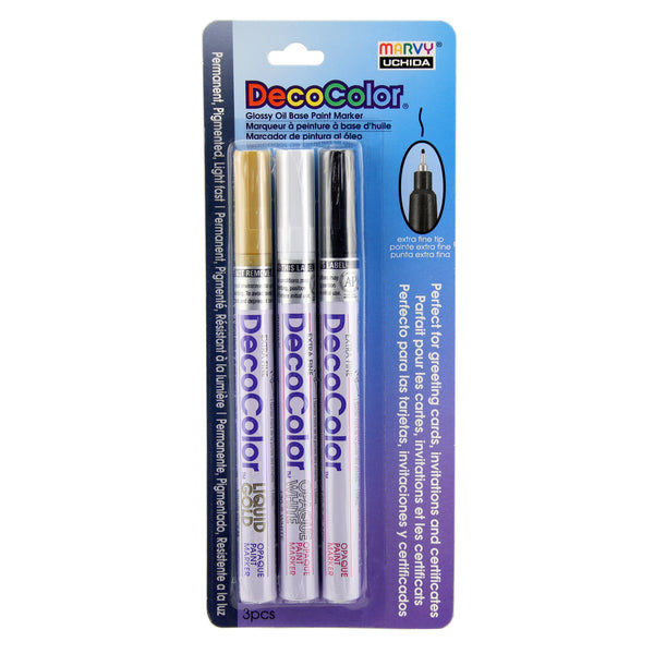 DECOCOLOR® EXTRA FINE 3 PC SET B DECOCOLOR® EXTRA FINE 3 PC SET B
