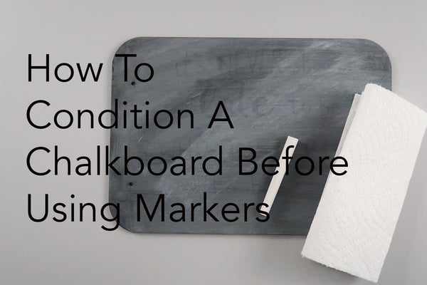 How to Season a Chalkboard