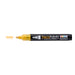 Decofabric  gold marker with cap off and color lines at tip