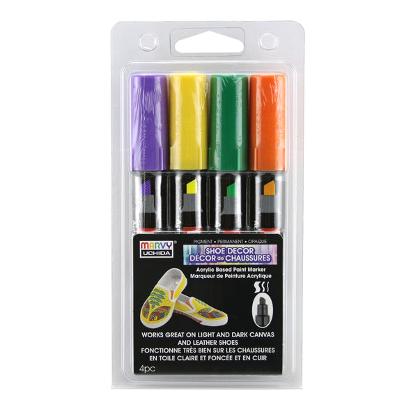 SHOE DECOR DECOCOLOR ACRYLIC FESTIVE SET