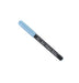 Opaque brush pale blue marker with cap on