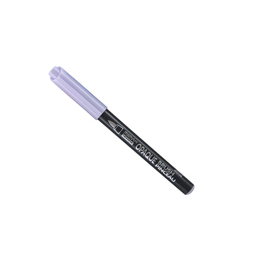 Wisteria Opaque brush with cap on.