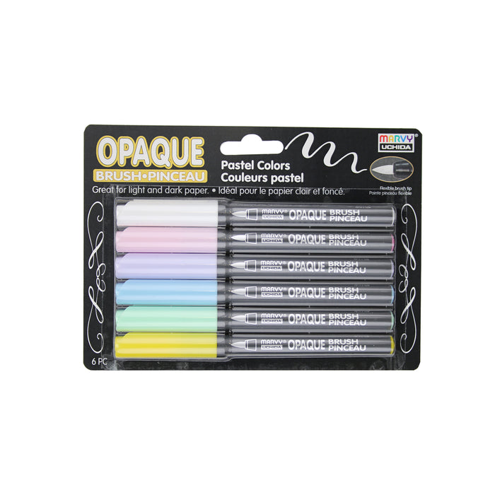 Opaque brush pastel set