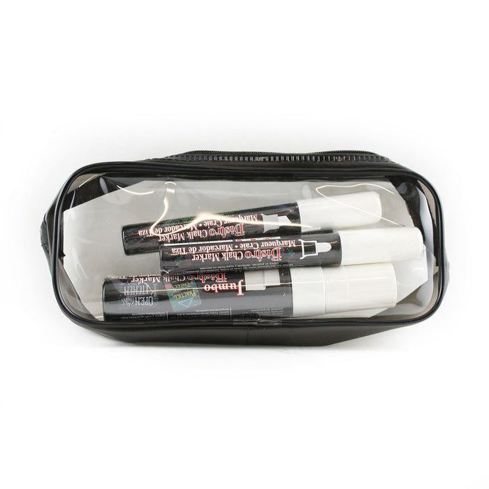 Bistro chalk marker combo set in a case