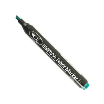 MARVY® FABRIC MARKER CHISEL TIP