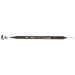 Le plume II marker sample with a brush tip on one end and a fine tip on the other.