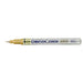 DECOCOLOR® LIQUID GOLD PAINT MARKER EXTRA FINE with cap off
