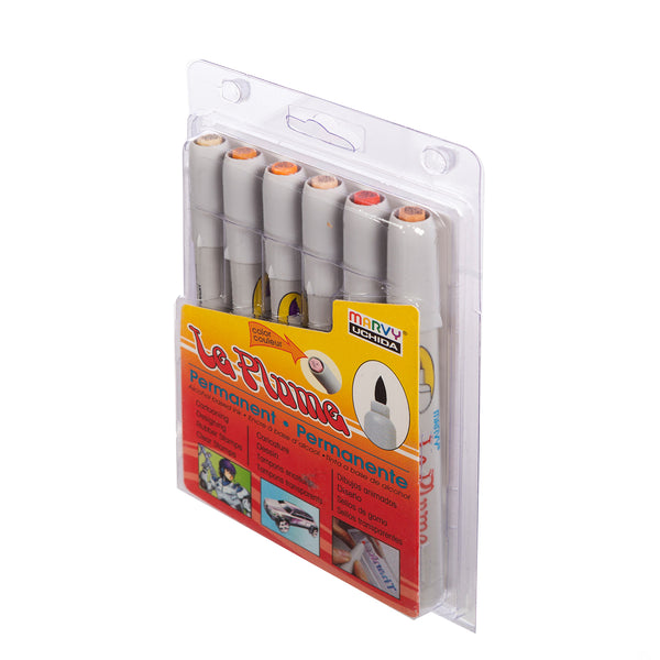 LE PLUME PERMANENT ORANGE SET