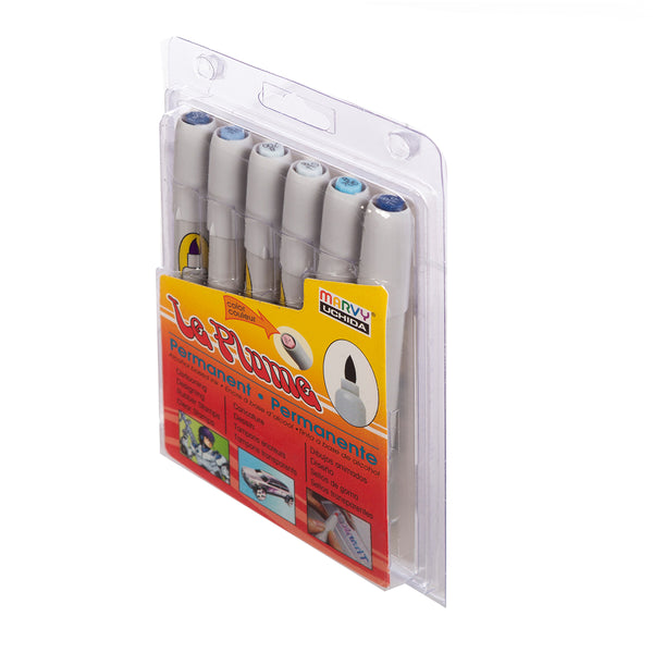 LE PLUME PERMANENT BLUE SET