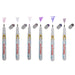 le plume permanent purple set markers with cap off showing color squiggles at the tip