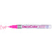 DECOCOLOR® PAINT MARKER FINE pink with color squiggle at the tip