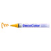 DECOCOLOR® PAINT MARKER BROAD mustard with color squiggle at the tip