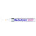 DECOCOLOR® PAINT MARKER BROAD white with color squiggle at the tip