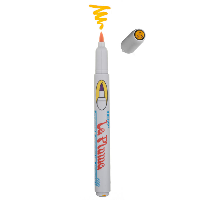 LE PLUME PERMANENT MARKERS - YELLOWS