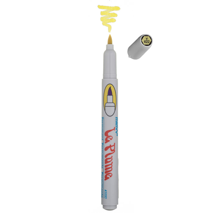 LE PLUME PERMANENT MARKERS - YELLOWS