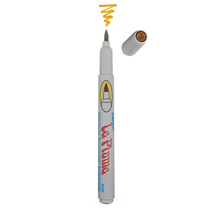 LE PLUME PERMANENT MARKERS - YELLOWS