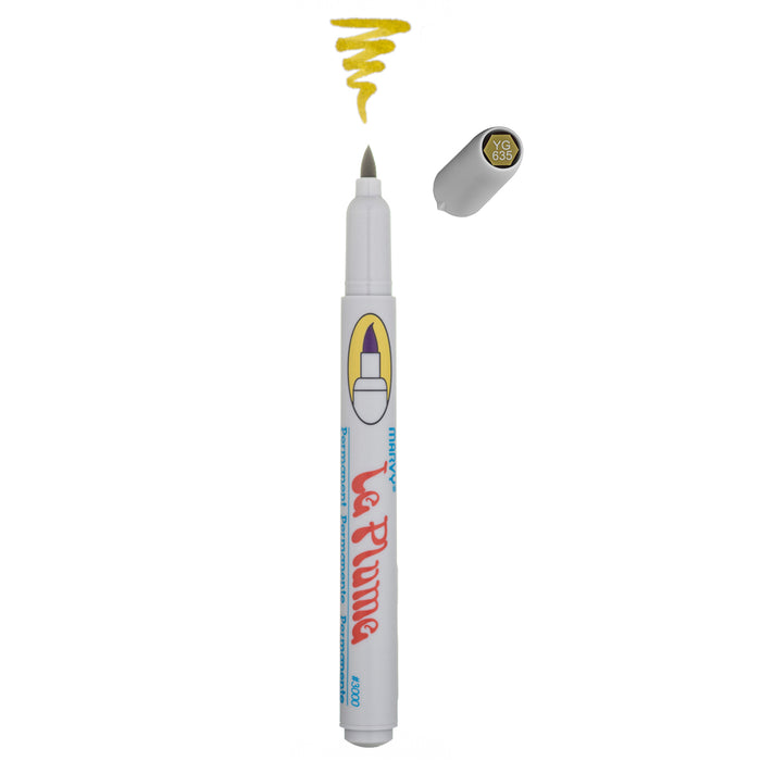 LE PLUME PERMANENT MARKERS - YELLOWS