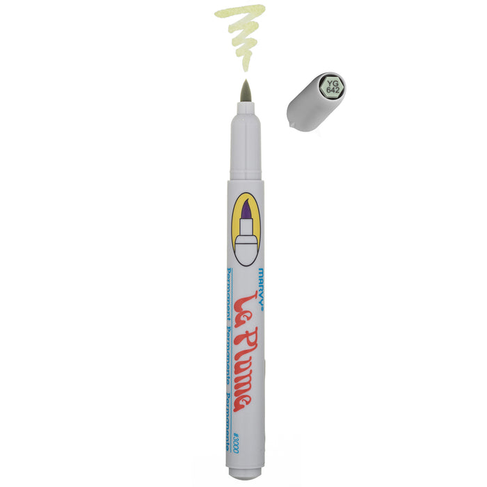 LE PLUME PERMANENT MARKERS - GREENS
