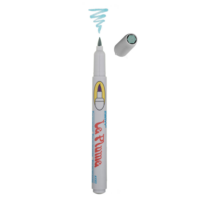 LE PLUME PERMANENT MARKERS - GREENS