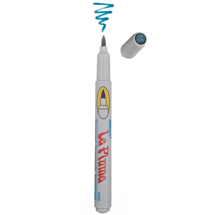 LE PLUME PERMANENT MARKERS - GREENS