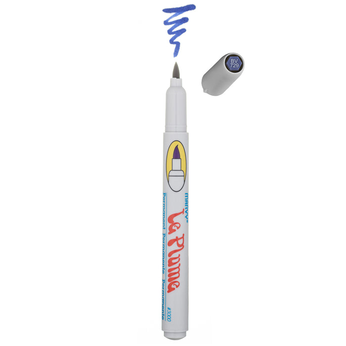 LE PLUME PERMANENT MARKERS - BLUES