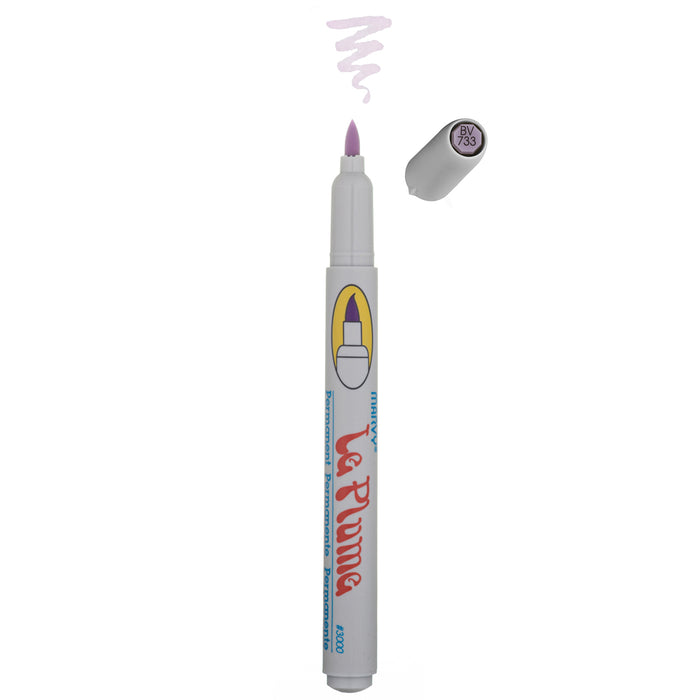 LE PLUME PERMANENT MARKERS PINK VIOLET