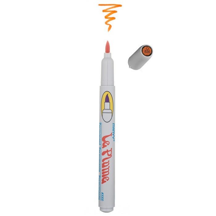 LE PLUME PERMANENT MARKERS PINK VIOLET