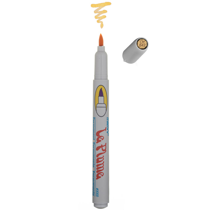 LE PLUME PERMANENT MARKERS - ORANGES