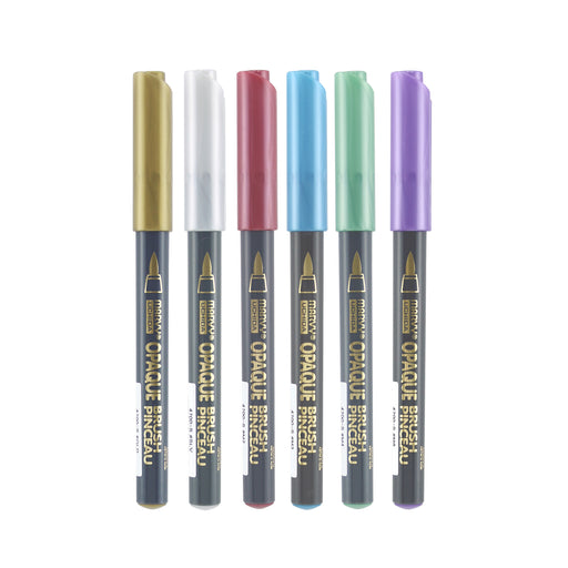 MARVY UCHIDA OPAQUE BRUSH 6 PIECE SET