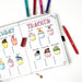 project showing notebook using le pen pigment