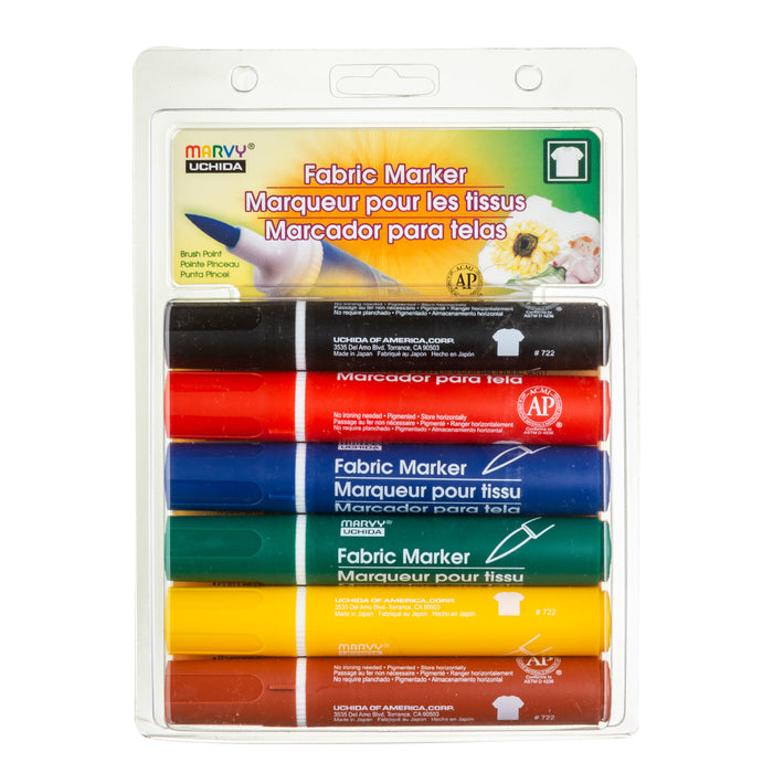 FABRIC MARKER BRUSH SETS - Marvy Uchida