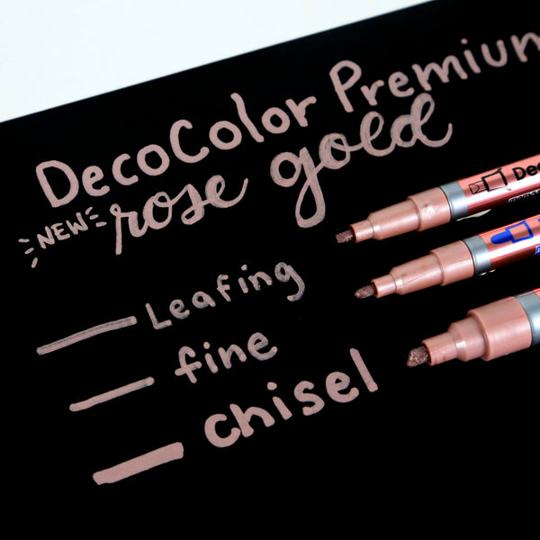 DECOCOLOR® PREMIUM CHISEL TIP - ROSE GOLD